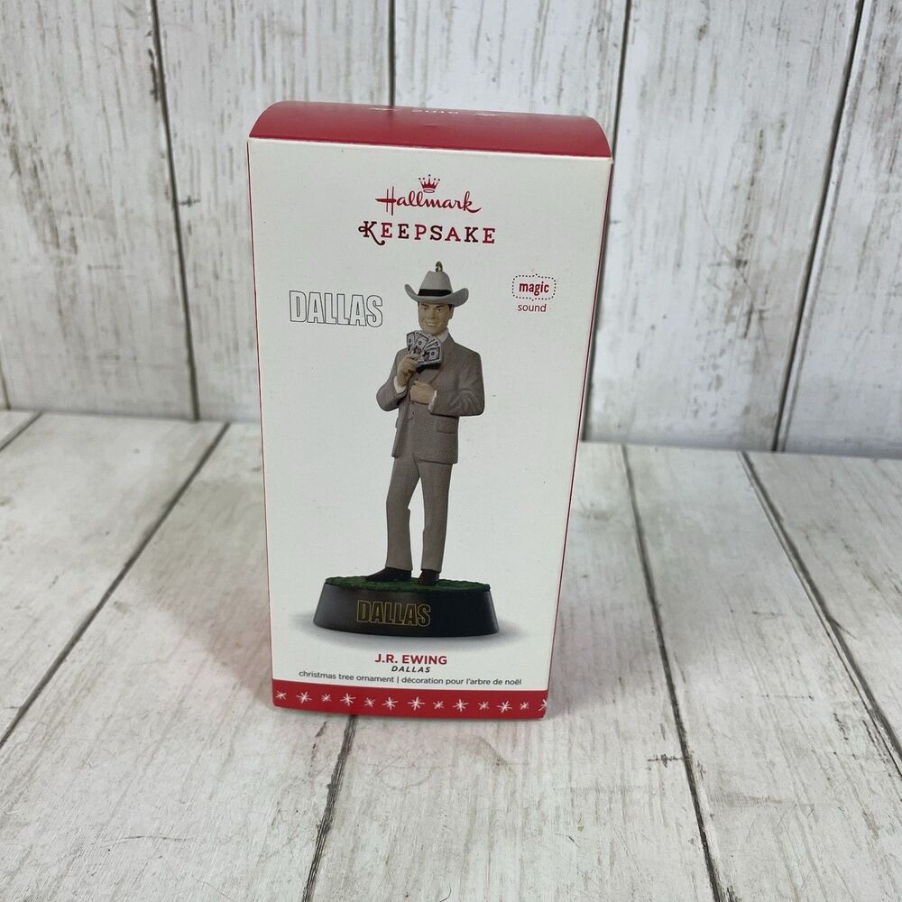 Hallmark: J.R. Ewing - Dallas - Magic Sound - 2016 Ornament